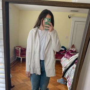 oversized zip up free people hoodie
